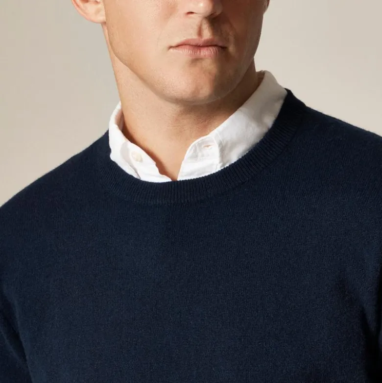 Cashmere crewneck sweater