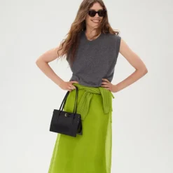 Cashmere relaxed sweater-vest