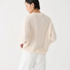 Cashmere relaxed V-neck sweater