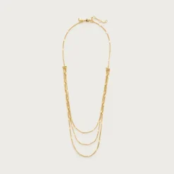 Chain station necklace