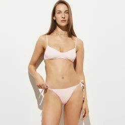 Cheeky scrunchie string bikini bottom