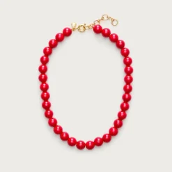 Chunky beaded necklace