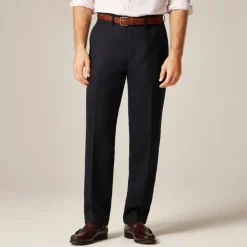Classic creased wool trouser