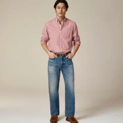 Classic jean in medium wash Japanese selvedge denim