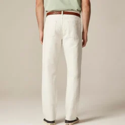 Classic summerweight jean in cotton-linen blend