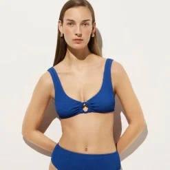 Claudia O-ring scrunchie bikini top