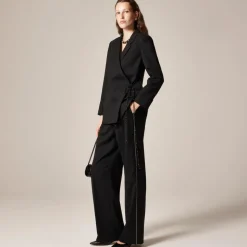 Collection Essential wide-leg pant in Italian city wool blend