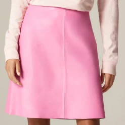 Collection Fairfax skirt in leather