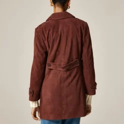 Collection Salon coat in suede
