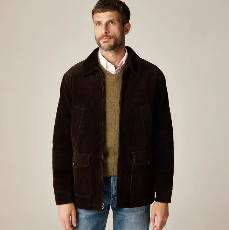 Corduroy lodge jacket with PrimaLoft®