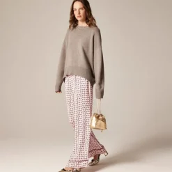 Cosmo cuffed pant in paisley print