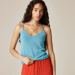 Cotton gauze tank top
