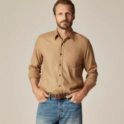 Cotton-cashmere blend shirt