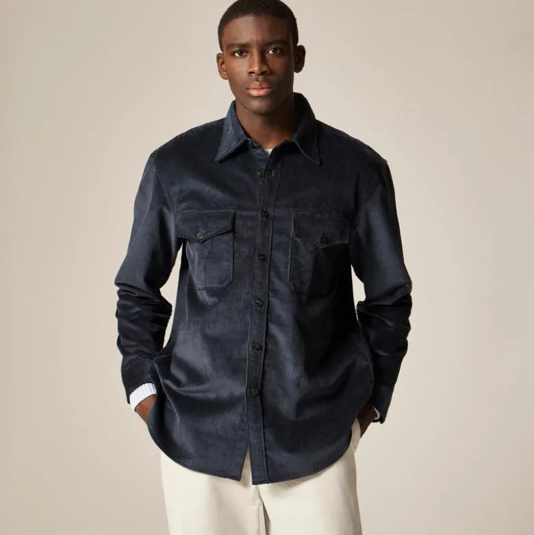 CPO workshirt in corduroy