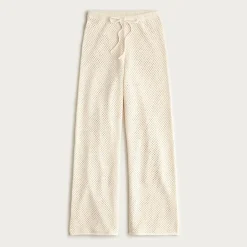 Crochet beach pant in cotton