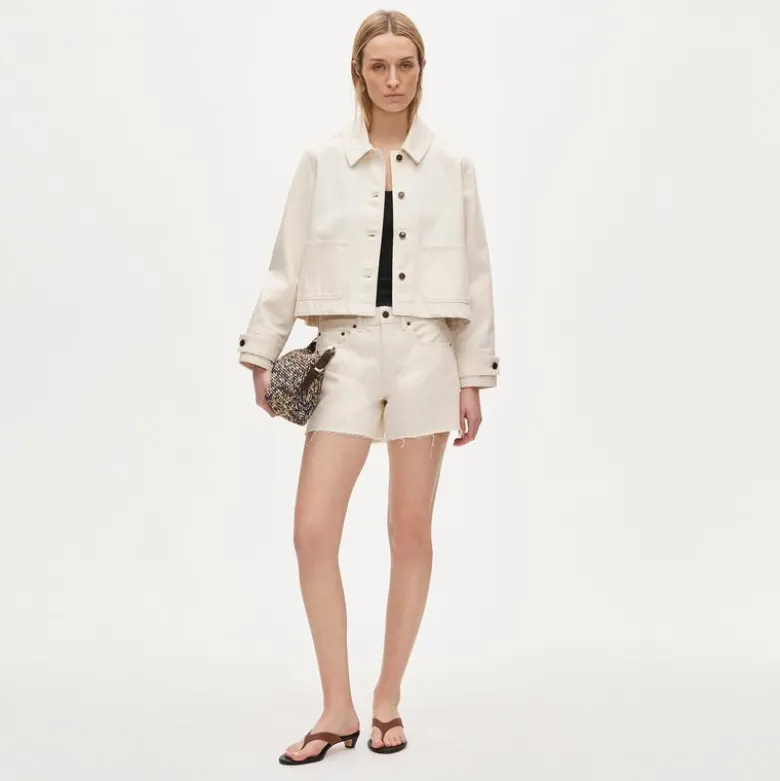 Cropped Barn Jacket™ in denim