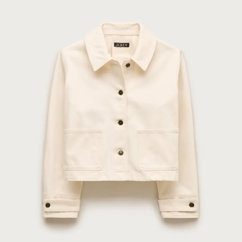 Cropped Barn Jacket™ in denim