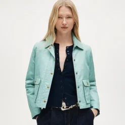 Cropped Barn Jacket™ in ripstop cotton