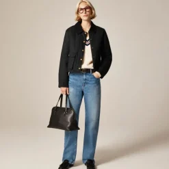 Cropped Barn Jacket™ in ripstop cotton