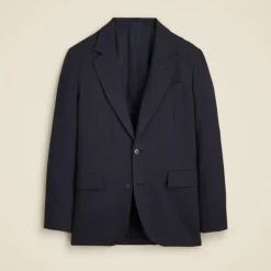 Crosby Classic-fit blazer in Italian linen-cotton blend