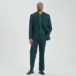 Crosby Classic-fit suit pant in Italian cotton corduroy