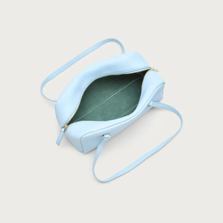 Delphine shoulder bag in leather