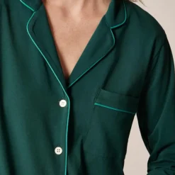 Dreamy cotton-blend pajama pant set