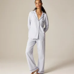 Dreamy cotton-blend pajama pant set