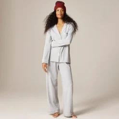 Dreamy cotton-blend pajama pant set
