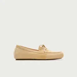 Driving loafers in suede with two sets of laces