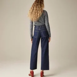 Everyday wide-leg ankle jean in rigid