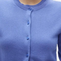 Featherweight cashmere cardigan