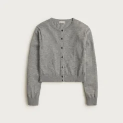 Featherweight cashmere cardigan