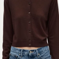 Featherweight cashmere cardigan
