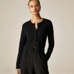 Featherweight cashmere cardigan