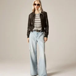 Featherweight cashmere relaxed crewneck sweater