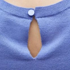 Featherweight cashmere-blend cropped sweater shell