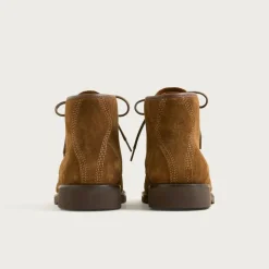 Field boots in suede
