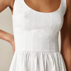 Fit-and-flare mini dress