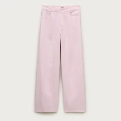 Five-pocket pant in linen blend