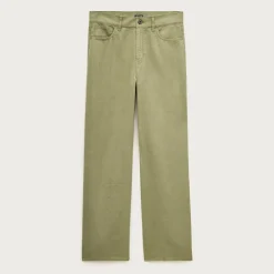 Five-pocket pant in linen blend