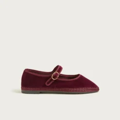 Flabelus X J.Crew Mary Jane espadrilles in velvet