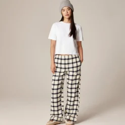 Flannel pajama pant in plaid