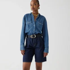 Garçon classic chambray shirt in Neela wash