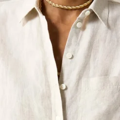 Garçon classic shirt in Baird McNutt Irish linen