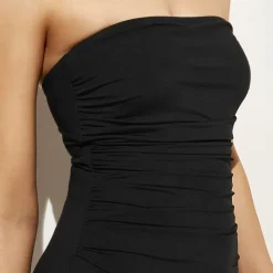 Gemma ruched bandeau one-piece