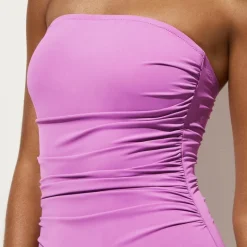 Gemma ruched bandeau one-piece