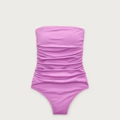 Gemma ruched bandeau one-piece