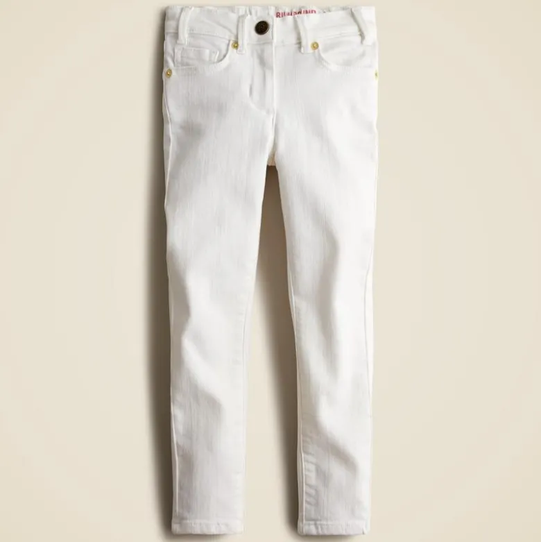 Girls' colored runaround jeans