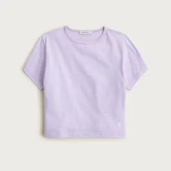 Girls' everyday T-shirt in vintage jersey